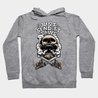 Skull Smoke ‘n’ Saws Hoodie